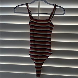 Striped Bodysuit